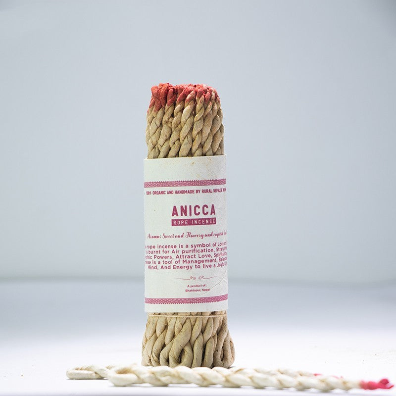 Handmade Rope Scented Sage Plant Spice Meditation