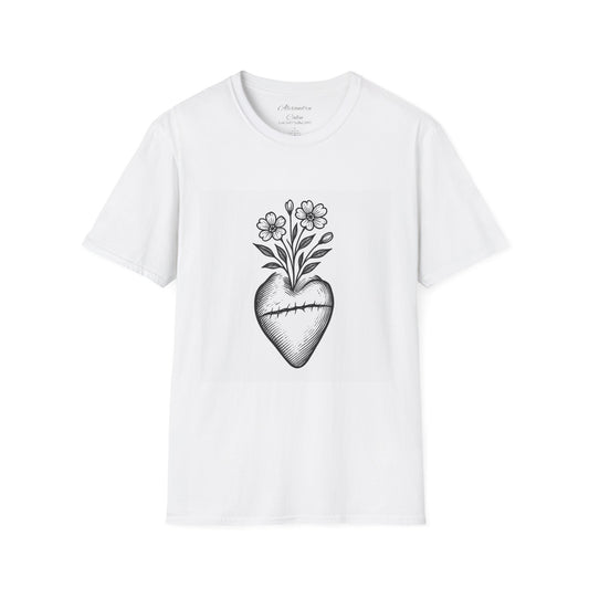 Heartfelt Floral T-Shirt