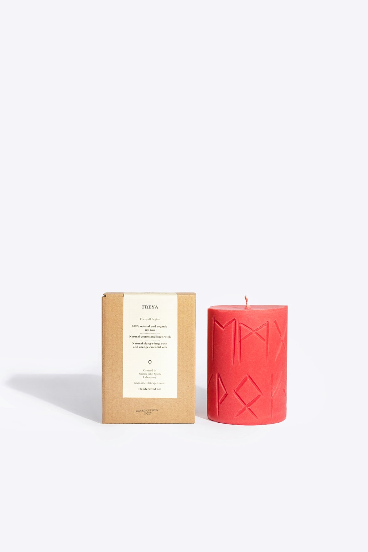 Rune candle FREYA Norse Magic Scented candle collection